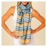 Tussar Striped Scarf